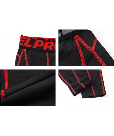 UNeedVog Men's Wine Red 3/4 Compression Pants | Medium Fitness Leggings for Workout, Yoga, Basketball | Gym Sports Tights - Buy Online on GoSupps.com
