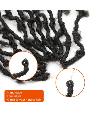 Burgundy Twist: New Butterfly Locs Crochet Hair 20inch Goddess Locs for Black Women - 6 Packs Pre-Looped Braids (20inch T/BUG) - Buy Online on GoSupps.com