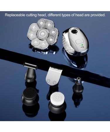 Layhou Men's Hair Trimmer Multifunctional Electric Beard Shaver Washable Cordless Electric Body Hair Trimmer USB Rechargeable - Buy Online on GoSupps.com