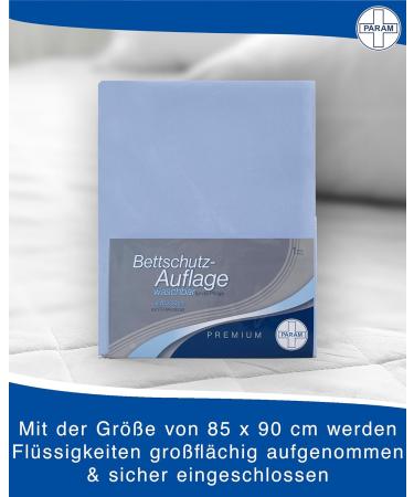 Param Bed Protection Pad - Washable Incontinence Pad 85x90 cm | High Comfort & 2300 ml Absorption | Protect Your Bed & Textiles - Buy Online on GoSupps.com