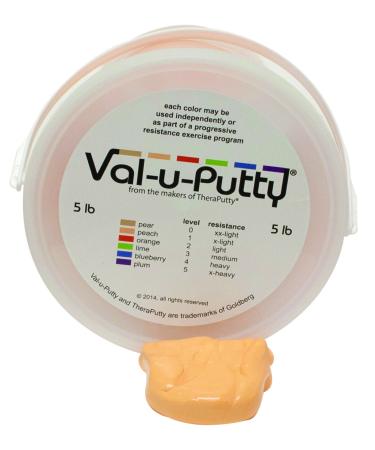 Val-u-Putty 10-3951 Exercise Putty Peach Lx-Soft 5lbs