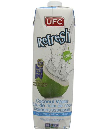 Buy UFC Pure Coconut Water | 100% Pure | 1 Litre Pack of 4 | Authentic Thailand | International Shipping - Buy Online on GoSupps.com