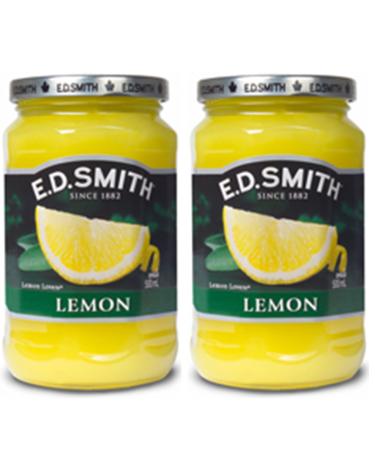E.D.Smith Lemon Spread 500ml Pack of 2 Total 1000 ml