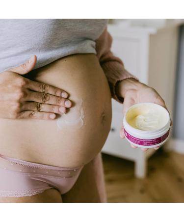 Boep Nourishing Body Butter | Organic Shea Butter for Soft Hydrated Skin | Natural Cosmetics for Stressed Dry Skin During Pregnancy (125ml) - Buy Online on GoSupps.com