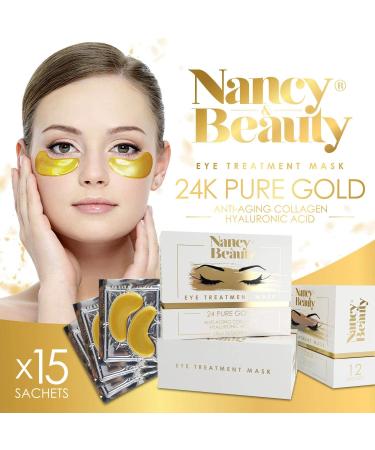 Under Eye Mask - 24K Gold Under Eye Patches to Reduce Dark Circles Puffy Eyes Under Eye Bags and Wrinkles - Improve R&R and Self Care with Gel Under Eye Patches - Vegan Cruelty-Free (20 Pairs) - Buy Online on GoSupps.com