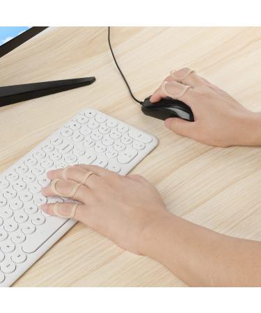 5pcs Oval Finger Splint Set - Finger Support Brace for Trigger Finger - Thumb, Middle, Pinky, Ring Finger - Sizes 6-10 - Buy Online on GoSupps.com
