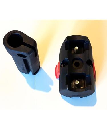 Rixen and Kaul KlickFix Frame Adapter with U-Lock Holder - Black One Size | International Shipping Available - Buy Online on GoSupps.com
