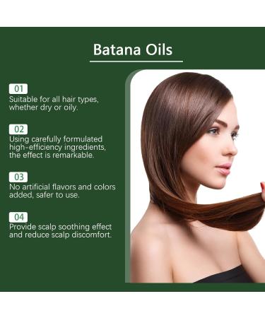 Batana Oil for Hair Growth Natural Batana Oil for Healthier Thicker Fuller Hair Promote Hair Regrowth Organic Batana Oil for Men & Women Leaves Your Hair Smoother Oil - Buy Online on GoSupps.com