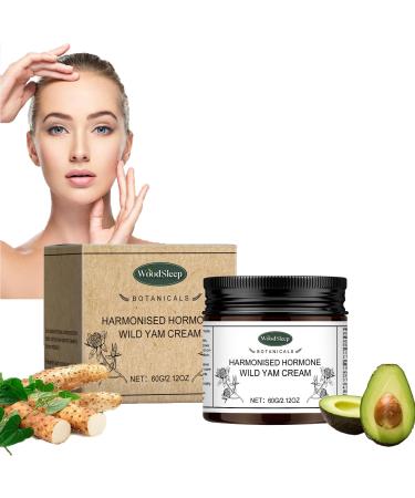 Orgrul 2025 New Wild Yam Cream 60g Hormone Balancing Cream Organic Enriched Wild Yam Cream Organic Wild Yam Cream Wild Yam Moisturizing Cream for Hormonal Balance Wild Yam Cream