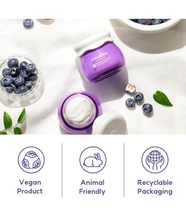FRUDIA WELCOS Blueberry Hydrating Intensive Cream - Vegan Facial Moisturizer with Blueberry Extract | Korean Skin Care (1.85 fl oz - Buy Online on GoSupps.com