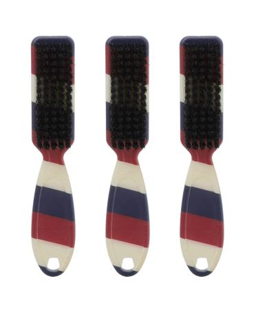 3 Pack Soft Beard Brush with Ergonomic Handle | Beard Styling & Cleaning Brush for Home & Salon - International Shipping Available - Buy Online on GoSupps.com