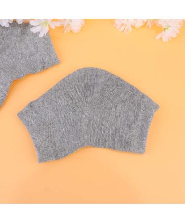 4 Pairs Moisturising Foot Socks Rough Calluses Women Socks Feet Repair Socks Toeless Spa Socks Feet Cracked Socks Crack Heel Socks Heel Protector Socks Ordinary Gel Men and Women - Buy Online on GoSupps.com