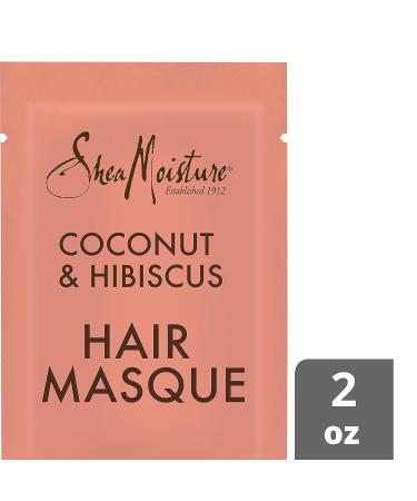 SheaMoisture Coconut & Hibiscus Hair Masque - 2 oz (Dry Curls) | Shea Butter Hair Mask - Buy Online on GoSupps.com
