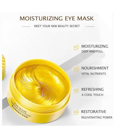 BIOAQUA 30 Pairs Eye Mask - Moisturizing, Anti-Wrinkle, Hydrating, Anti-Aging - Green - Buy Online on GoSupps.com