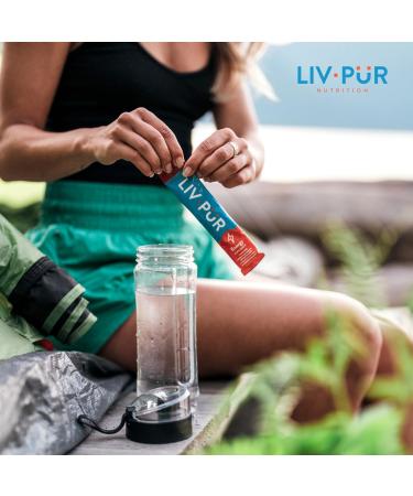 Energy Supplement Powder | Focus & Mental Clarity | Natural Caffeine Jitter-Free Energy | Vitamins B12 & C | NSF Certified | Fruit Punch - 15 Sticks - Buy Online on GoSupps.com