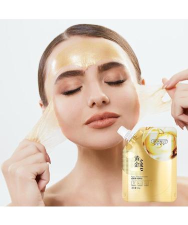  JPSDOWS Golden Snake Mask with Retinol | 100g Peel-Off Mask for Hydration Moisturizing and Cleansing. Absorbs oil detoxifies exfoliates brightens and improves skin radiance. Jpsdows - Buy Online on GoSupps.com