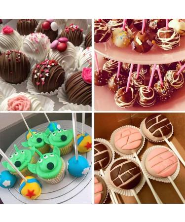 100PCS Cake Pop Sticks Paper Lollipop Sticks Cake Pop Sticks Lollipop Sticks for Lollipops Cake Pops Candies Chocolates Cookies (5.9inche Colorfur) 100pcs 5.9inche Colorfur - Buy Online on GoSupps.com