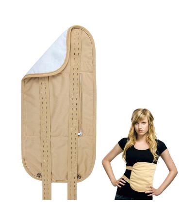 Amesor Rizinus oil pack-Castor Oil Pack Wrap-Reusable castor oil self-conditioning aid for liver belly muscles to improve the circulatory digestion (Castor oil does not include)