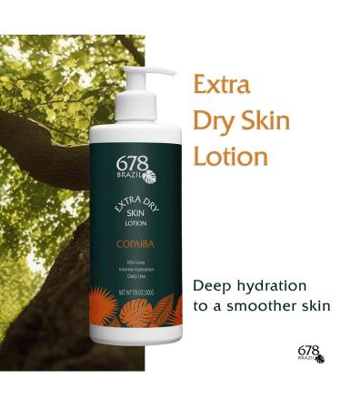 678Brazil Extra Dry Skin Moisturizing Lotion - Deep Hydration - Repairs Dehydrated Skin Daily Use Moisturizer - Copaiba & Passion Fruit - 16.91 Fl Oz - Buy Online on GoSupps.com