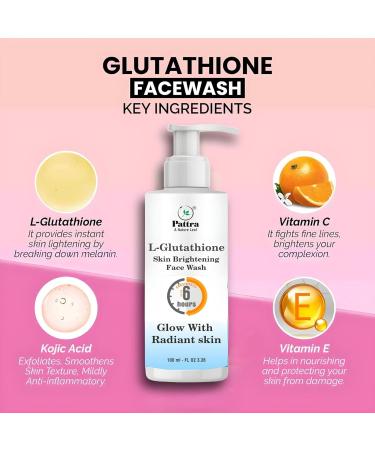BEMT L-Glutathione Skincare Set for Daily Use Day Cream 50ml Night Cream 50ml Face Serum 30ml Face Wash 100ml Complete 4-Step Facial Care Kit - Buy Online on GoSupps.com