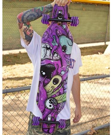 Shark Wheel 72mm 78a Longboard Cruising Wheels DNA Formula - Purple (Set of 4) - Buy Online on GoSupps.com