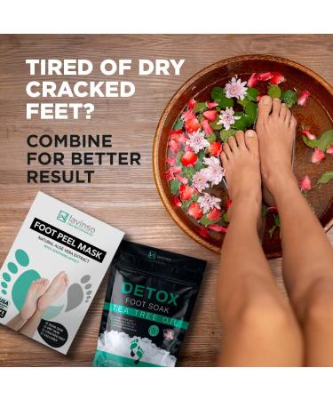 Tea Tree Oil Foot Soak with Epsom Salt for Toenail Fungus & Athlete's Foot - Made in USA - 1 lb - Buy Online on GoSupps.com