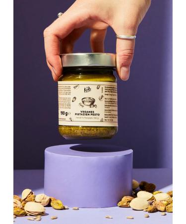 KoRo Vegan Pistachio Pesto 190g - 60% Pistachio Content - Perfect for Pasta & More - Buy Online Internationally - Buy Online on GoSupps.com