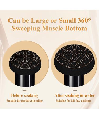 Mushroom Head Air Cushion CC Cream - Moisturizing & Oil Control BB Cream Foundation Create Long-Lasting Waterproof Makeup Base Primer Concealer Full Coverage for All Skin Types (Buff Beige) - Buy Online on GoSupps.com