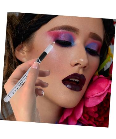 TOVINANNA Eyeshadow 30 Pcs Lying Silkworm Eyeliner Brow Pencil Eyes Cosmetic Tools Woman Eye Line Pencils White Pencil 1 count (Pack of 1) Whitex3pcs - Buy Online on GoSupps.com