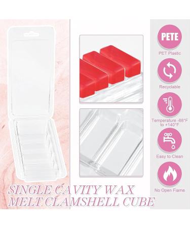 100 Transparent Candle Glasses - Wax Melting Container for Candle Production | Ideal for Wick Cake Candles & DIY Accessories - Buy Online on GoSupps.com