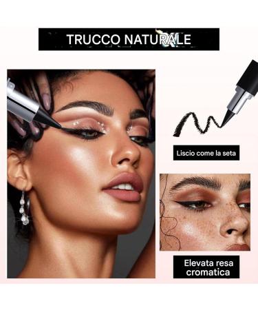  ccuzs Waterproof Eyeliner Pencil Smudge-Proof Makeup Long-Lasting Matte Finish Smooth Glide Application High-Pigment Formule Black/Brown/Blue Daily Wear Travel-Friendly - Buy Online on GoSupps.com