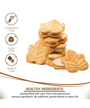 Turkey Hill Sugarbush Maple Cream Filled Cookies - 100% Pure Canadian Premium Maple Syrup, All-Natural, Delicious Cookie - 14.1oz (2 Pack) - Buy Online on GoSupps.com