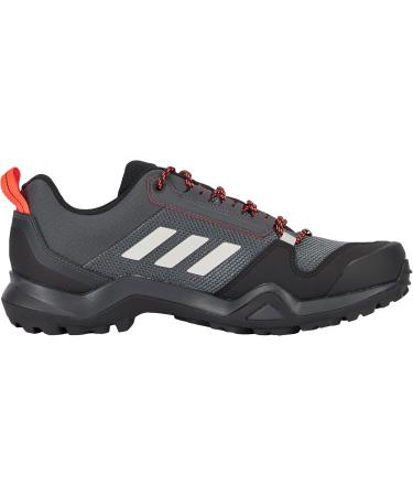 Buy adidas Men's Terrex AX3 Gore-Tex Hiking Shoes - 46 2/3 EU - Dgh Solid Grey/Red | Best International Shipping - Buy Online on GoSupps.com