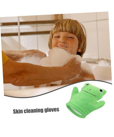 Buy Cute Bath Towel Cleaning Gloves | Exfoliating Mitts for Skin Scrubbing & Showering - International Shipping - Buy Online on GoSupps.com