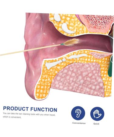 SKISUNO 5sets Ear Wax Removal Tools Portable Ear Cleaning Kit Sturdy Picks for Adults Convenient Travel - Buy Online on GoSupps.com