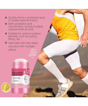 Anti-Chafing Sticks Anti-Chafing Thigh Anti-Chafing Cream Friction Cream Anti-Chafing Thigh Stick Prevents Chafing And Skin Irritation (2) - Buy Online on GoSupps.com