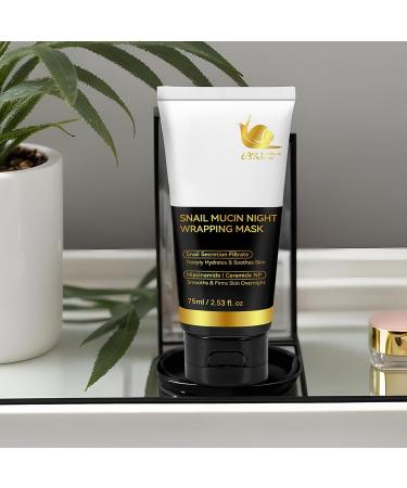 Overnight Masque 75ml Night Mask For Face Brightening Clay Moisturizing Gel For Night Sleep Post Workout Travel & Daily Use - Buy Online on GoSupps.com