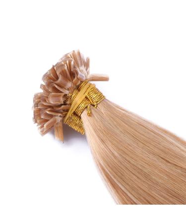High-Quality Keratin Bonding Hair Extensions - #20 Ash Blonde 60cm 50 Strands 1g - 100% Remy Real Hair U-Tip by Novon - Buy Online on GoSupps.com