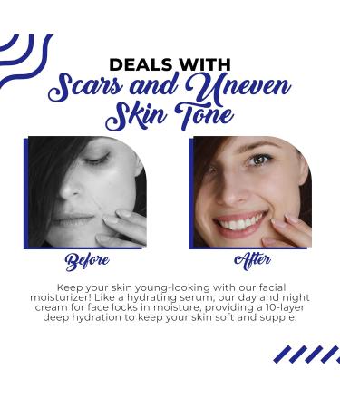 J S Natural Beauty God's Gift Moisturizer & Toner - Chemical-Free Vegan SPF 30 for Sensitive Skin | Scar & Deep Wrinkle Treatment - Buy Online on GoSupps.com