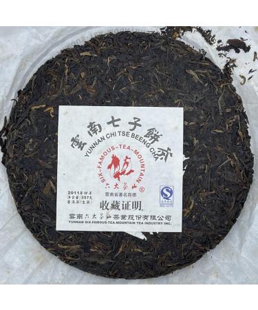 Pu-erh tea 2011 SIX FAMOUS TEA MOUNTAIN Colorful red 357 Raw - Buy Online on GoSupps.com