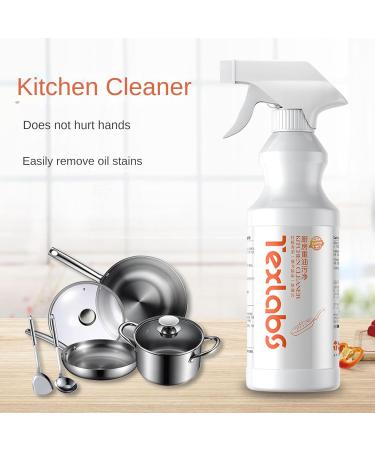 Efficient kitchen grease clean hood cleaner 500ml double washing environmental protection formula thorough cleaning does not hurt the appliance - Buy Online on GoSupps.com