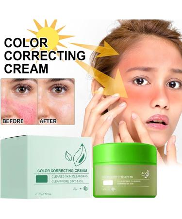 Color Correcting Cream Hydrating Color Correcting Cream Green Corrector for Redness Anti Redness Cream for Face Lighten Spots Soothing Facial Cream Dark Spots Soothing Face Cream Green Concealer - Buy Online on GoSupps.com