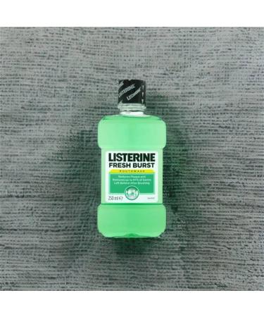 Buy Listerine Antiseptic Mouthwash Freshburst 250ml - Best International Shipping | Fresh Breath & Oral Care - Buy Online on GoSupps.com