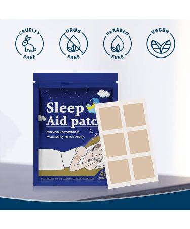 Feulover Sleep Patches - Herbal Extracts & Melatonin for Great Quality Sleep - 48 Pcs - Buy Online on GoSupps.com