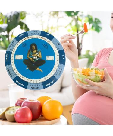 Homeriy 8pcs Pregnancy Wheel | Due Date Calculator for Pregnant Women & Healthcare Providers - International Shipping Available - Buy Online on GoSupps.com