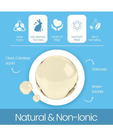 Decyl Glucoside Organic 946 mL - Plant-Based Surfactant for DIY Cosmetics Skincare & Haircare | Gentle Cleansing & Foaming Agent - Buy Online on GoSupps.com