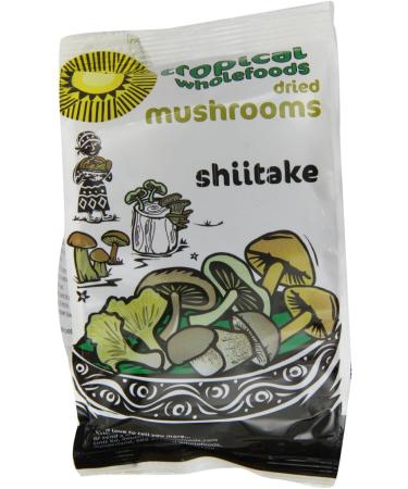 Tropical Wholefoods Shitake Mushrooms 50g x 1 - Buy Online on GoSupps.com