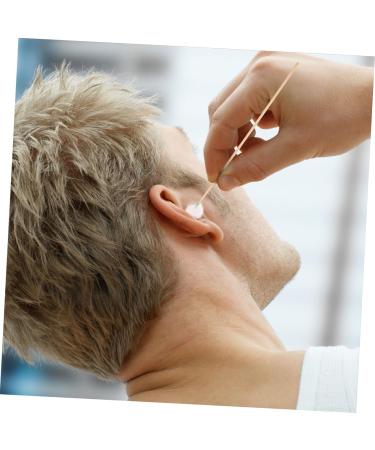 ERINGOGO 8pcs Portable Ear Wax Removers Bamboo Handle and Soft Goose Tips Convenient Ear Cleaners for Family and Travel Use Non-Slip Design for Comfortable to Hold - Buy Online on GoSupps.com