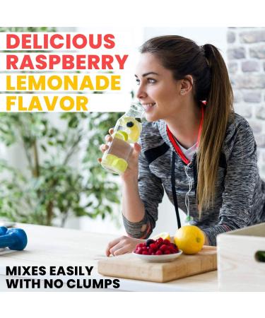 KEPPI Keto Electrolytes Powder - Raspberry Lemonade 50 Servings - No Sugar, Carbs - Advanced Hydration Supplement | Boost Energy - Sugar-Free Electrolyte Drink - Buy Online on GoSupps.com