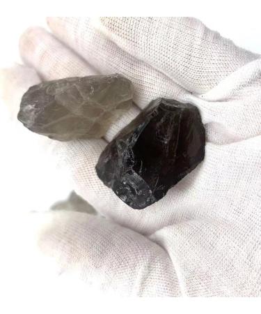 Crystal Hole Natural Crystals and Stones 300g Smoky Quartz Healing Crystal Raw Rock Gemstone Gravel Stone for Home Decoration for Decoration Crystal Hole - Buy Online on GoSupps.com